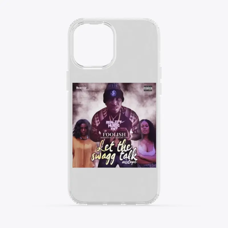 Let the swagg talk iPhone case